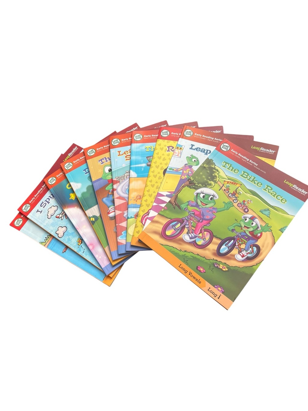 LeapReader Early Reading Book Set - Colorful Illustrated‎ Learning Books 10 pc